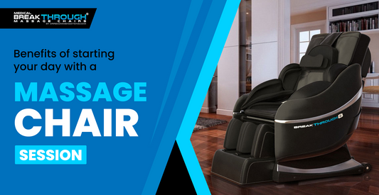 Benefits of Starting Your Day with a Massage Chair Session